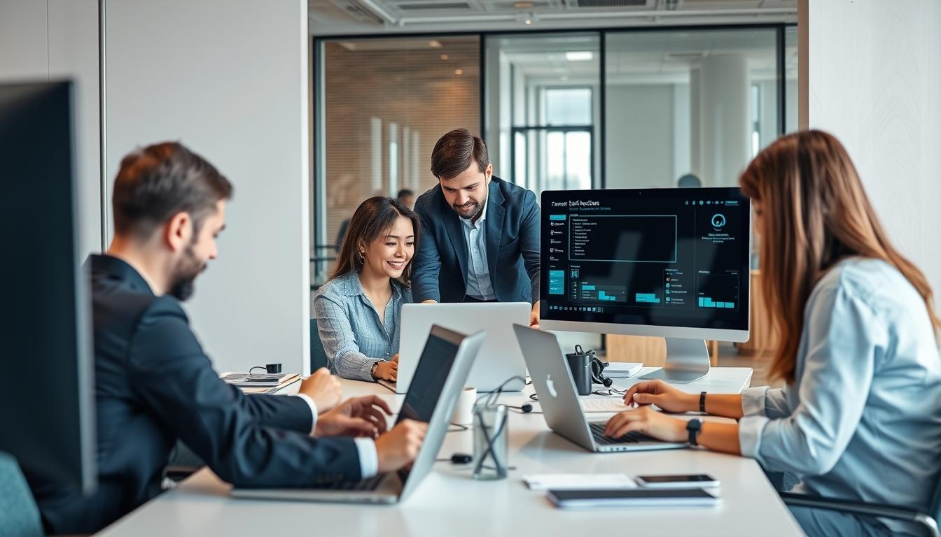 Enterprise system development for business infrastructure